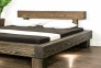تخت خواب چوبی اورالس تخت تمام چوب سرویس خواب